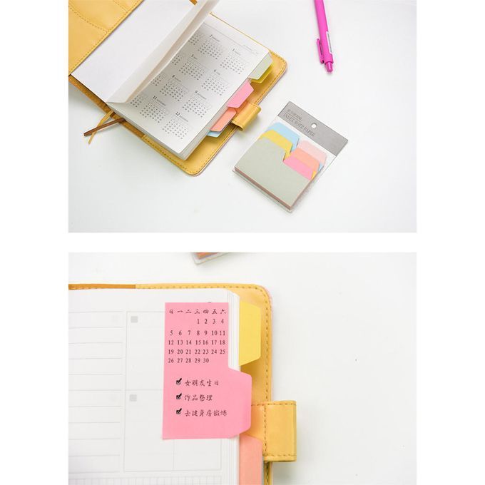 90pcs Sticky Notes Sticker Marker Index Tabs Memo Flag Label For