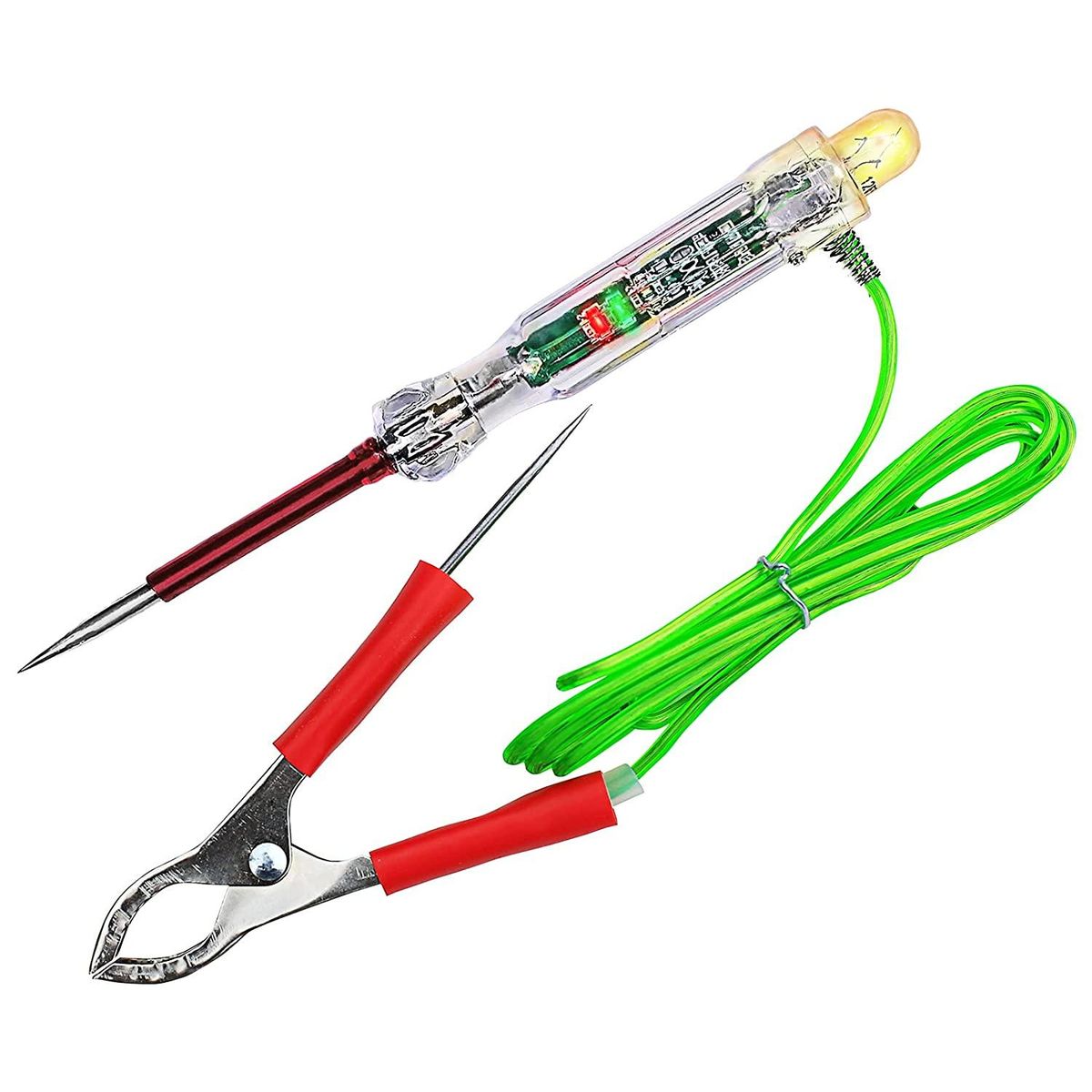 Automotive LED Circuit Tester 6-24V Test Light with Dual