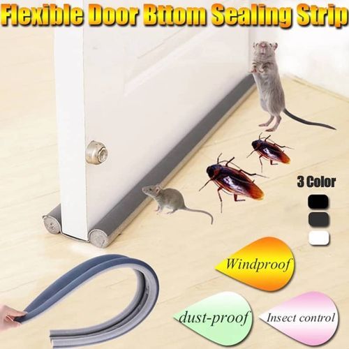 Door Bottom Seal  Strip Anti Sound/ Dust Insect Expellant