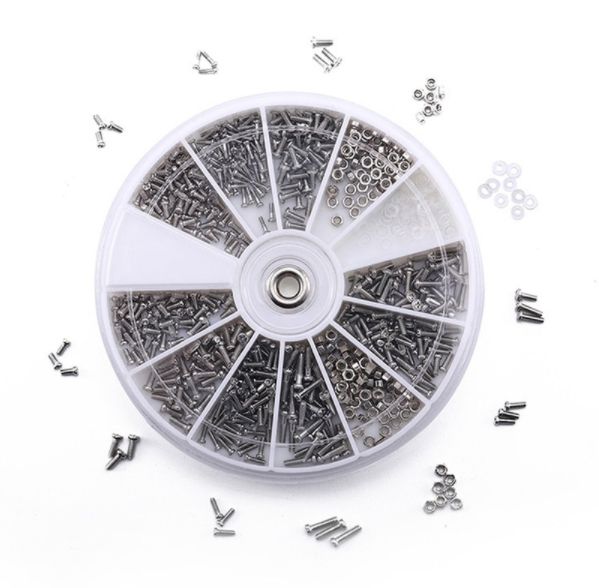Screws Nuts 600 Pieces, Watch, Glasses Screws
