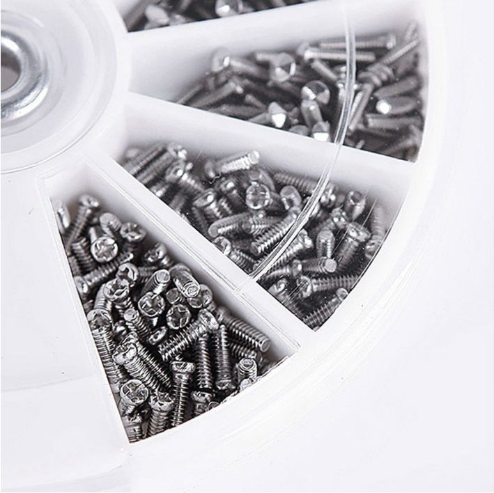 Screws Nuts 600 Pieces, Watch, Glasses Screws