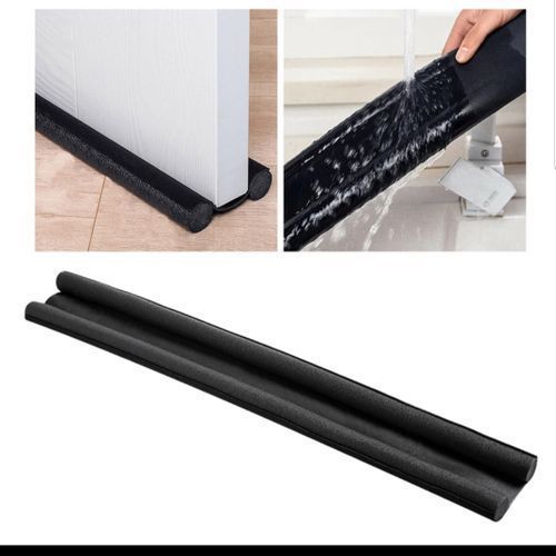 Door Bottom Seal Strip Anti Sound/ Dust/Insect - Black