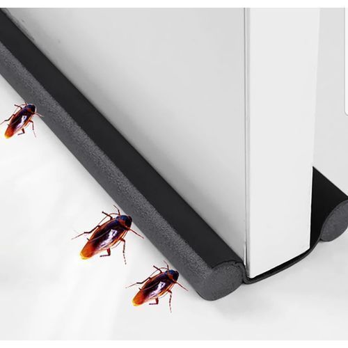 Door Bottom Seal Strip Anti Sound/ Dust/Insect - Black