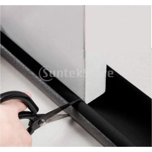 Door Bottom Seal Strip Anti Sound/ Dust/Insect - Black