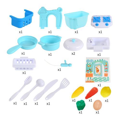 20pcs/set Children Kids G Role Play Kitchen Cooking Simulati