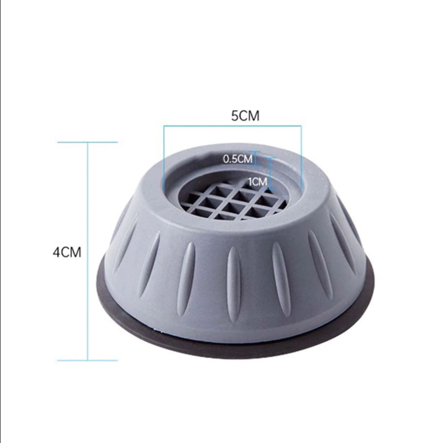 4Pcs Anti-Vibration Feet Pads Washing Machine Anti-Vibration Fixed Anti-Slip Pad