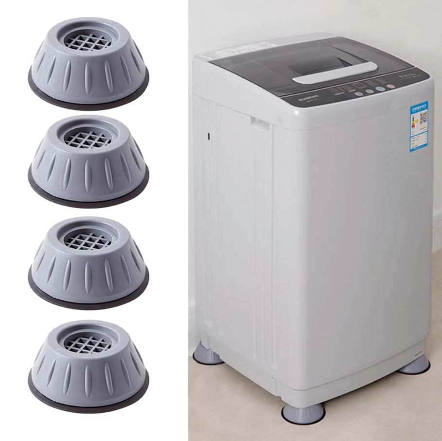 4Pcs Anti-Vibration Feet Pads Washing Machine Anti-Vibration Fixed Anti-Slip Pad