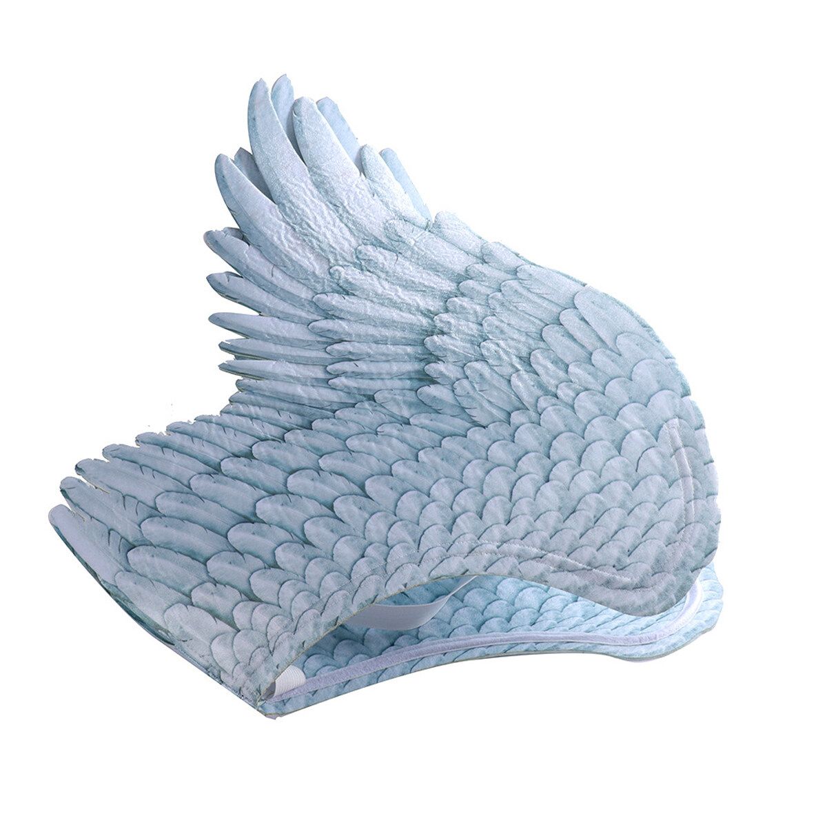 Angel Demon Wings Halloween Mardi Gras Cosplay Pretend Play Dress Up Costume For Men Women Child White