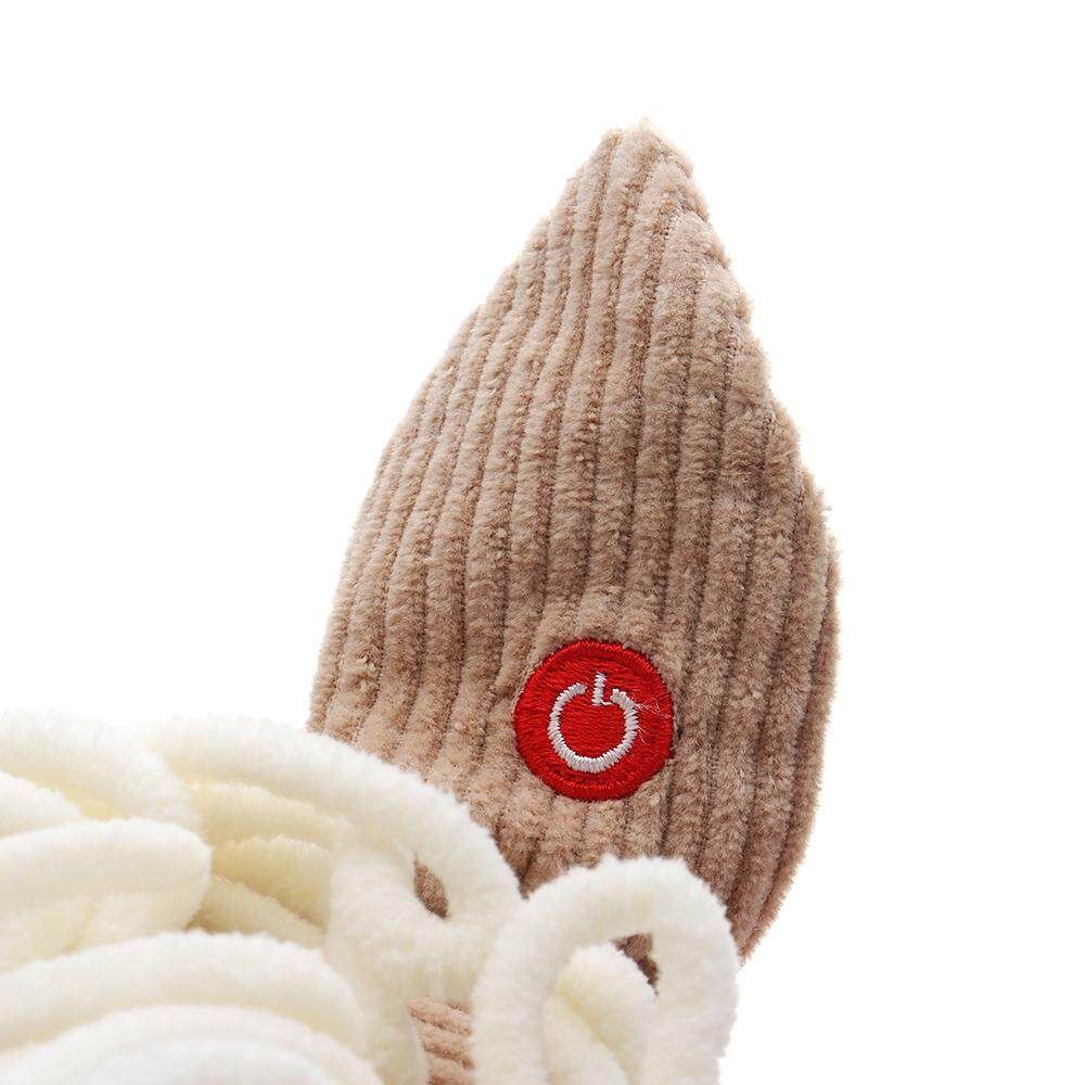 MoFun Happy Horse Parent-Child Interactive Riding Toys Emotional Companion Plush Toy For Children Khaki (Khaki)