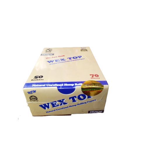 Wex Top Raw King Size Rolling Paper - 70leaves
