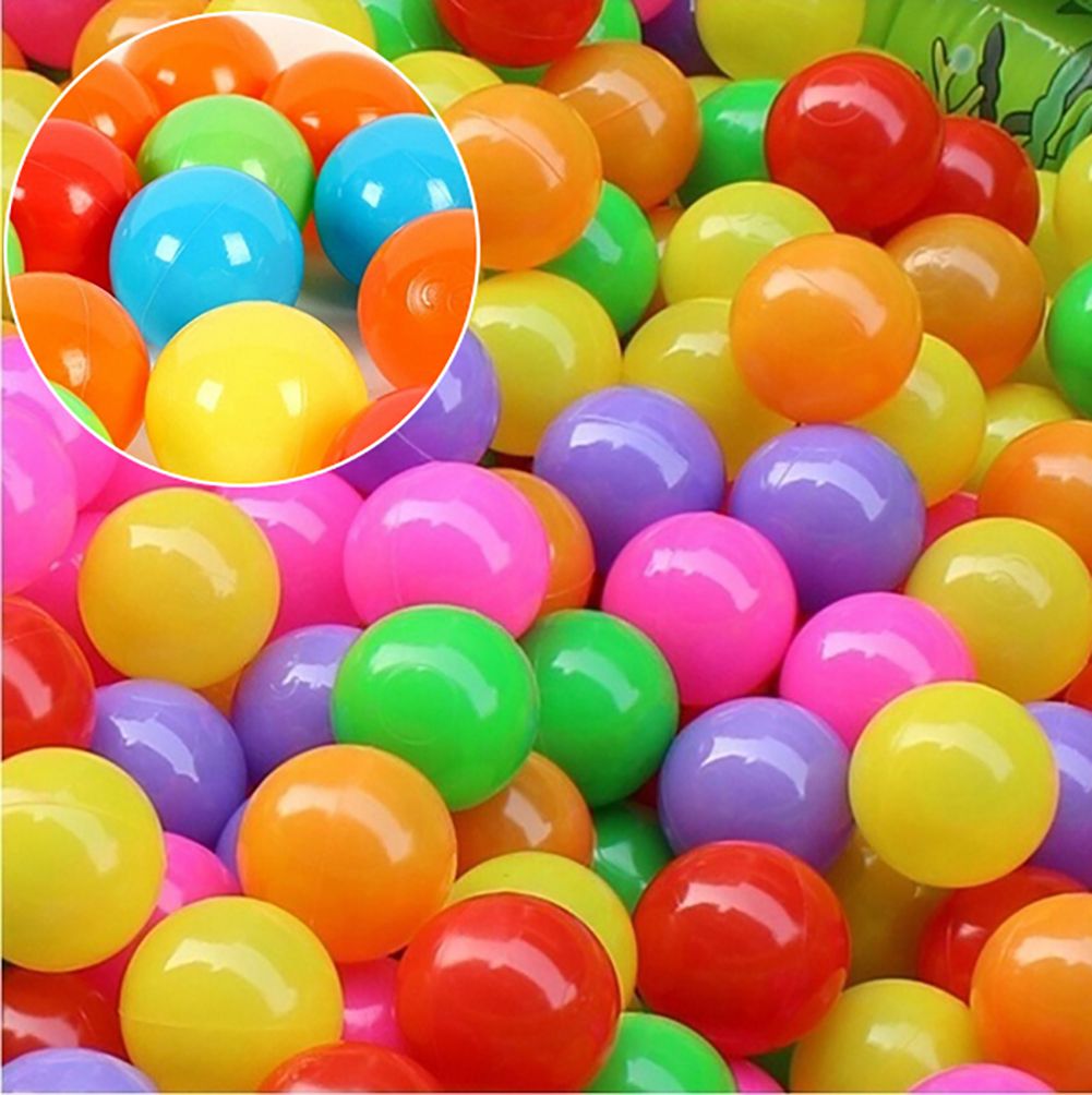 50 Pcs Baby Colorful Soft Plastic Water Pool Ocean Wave-