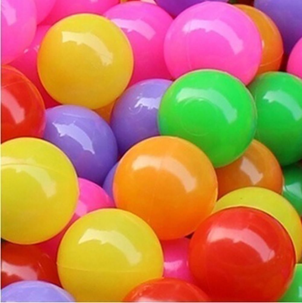 50 Pcs Baby Colorful Soft Plastic Water Pool Ocean Wave-