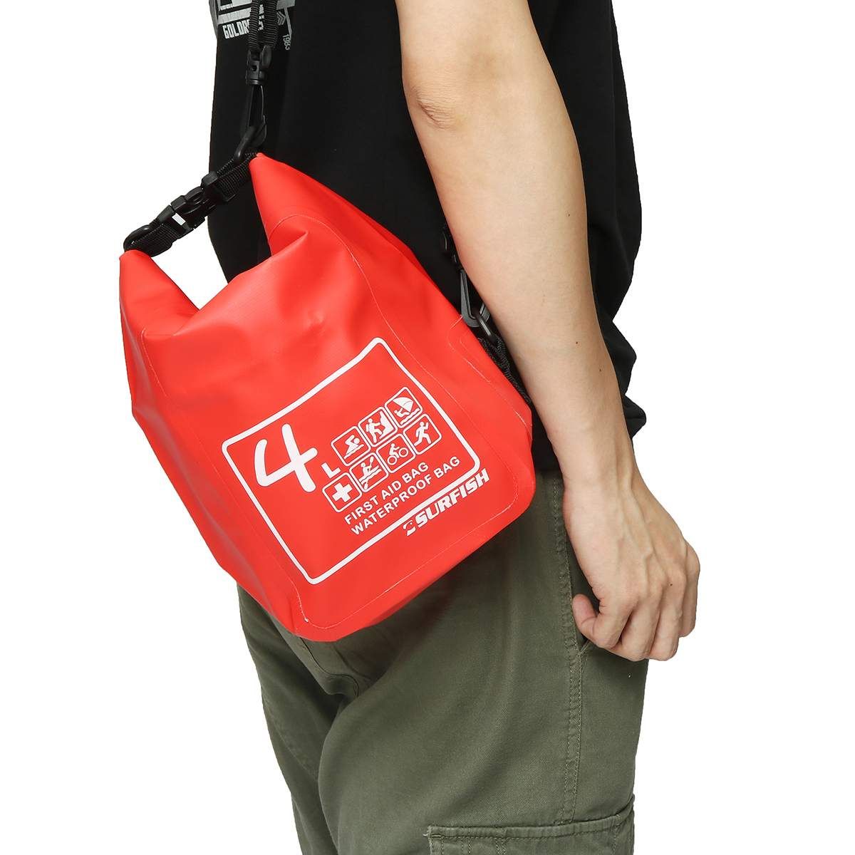 Outdoor Medical First-Aid Kit 4l Shoulder Waterproof Bag