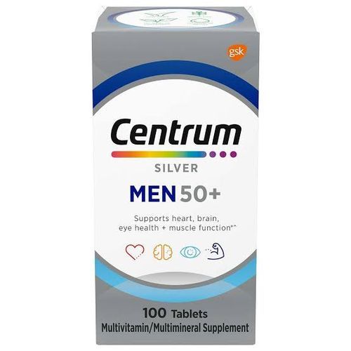Silver Men 50+ For Overall Health