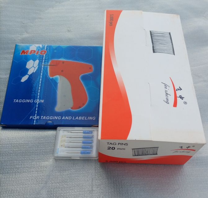 Handheld Price Label Tagging Gun, Tag Pin And Replacement Pin