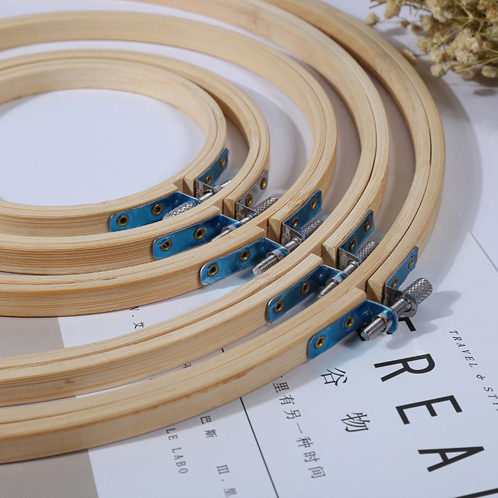 10 Inch Bamboo Embroidery Frame Cross Stitch Hoop Frame 10 Inch