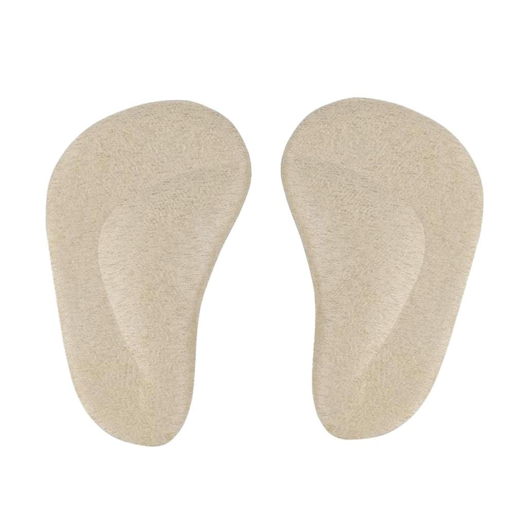 1 Pair Women Men Silicone  Arch Support Insoles High Heel Inserts