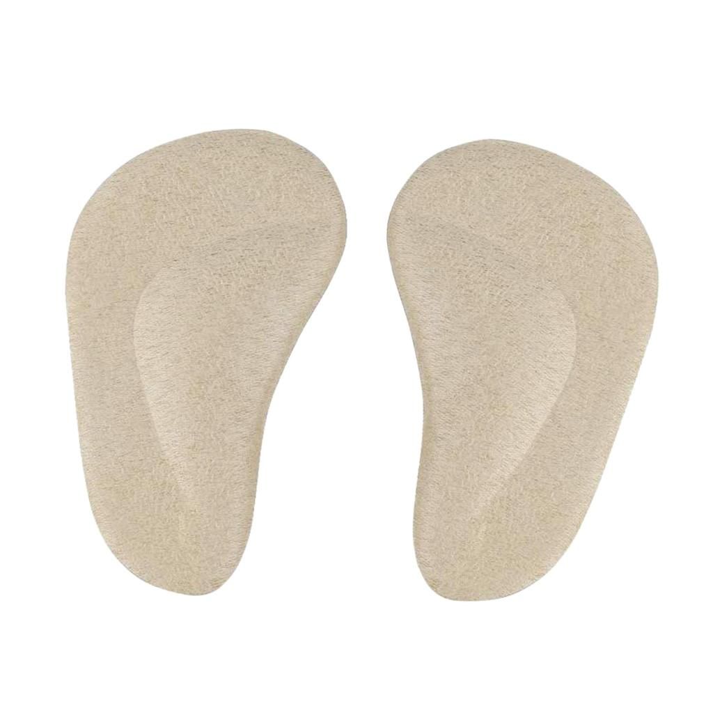 1 Pair Women Men Silicone  Arch Support Insoles High Heel Inserts