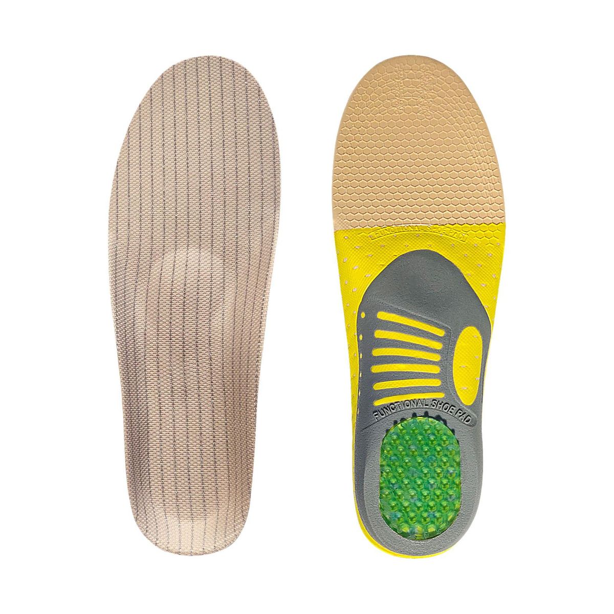 Orthopedic Flat Foot Sole Pad Orthotic Insoles Shoes Insert Sweat