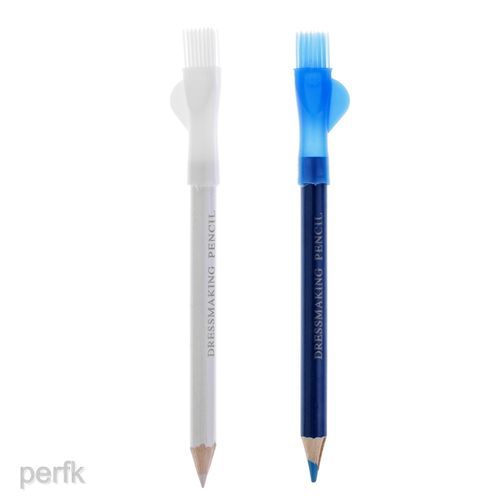 2Pc Fabric Markers Pen Tailor Chalk Pencil Dressmaking Quilter