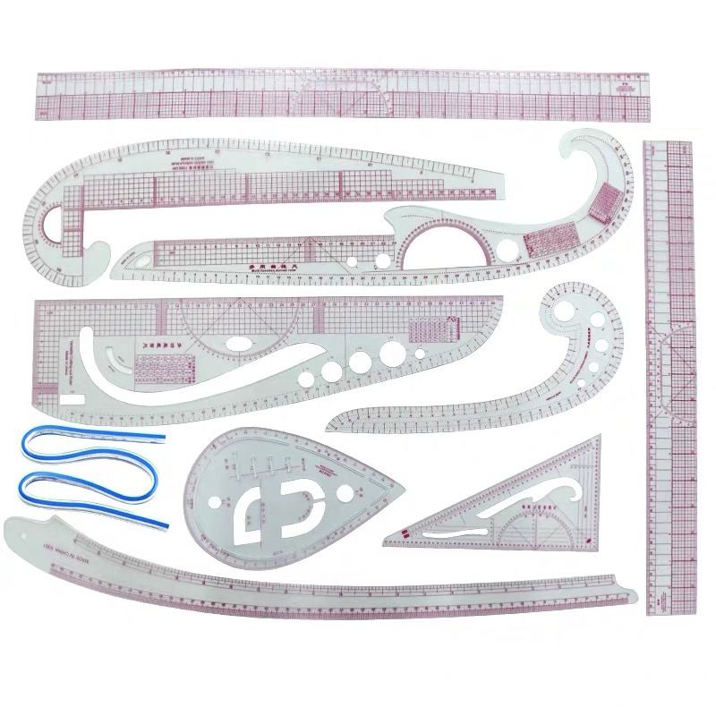 Clothing Ruler Design Plate Ruler Cutting Code Ruler Curve
