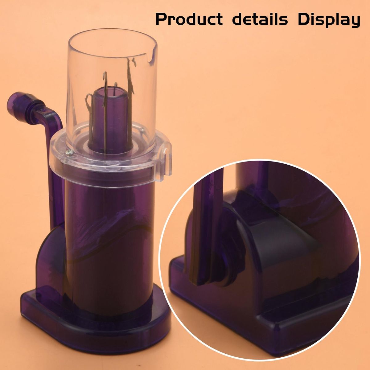 Hand-operated Embellish-Knit Knitting Machine Spool Knitter Embellish Craft Bracelet Weave Tool