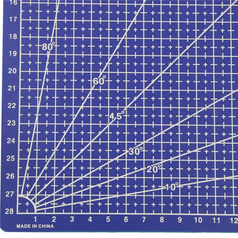 A3 / 45 X 30cm Sewing Cutting Mats Reversible Design Board