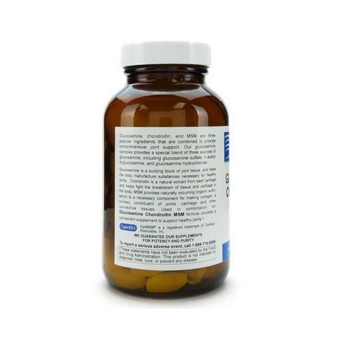 Glucosamine Chondroitin MSM, 375/300 Mg 120Tablets