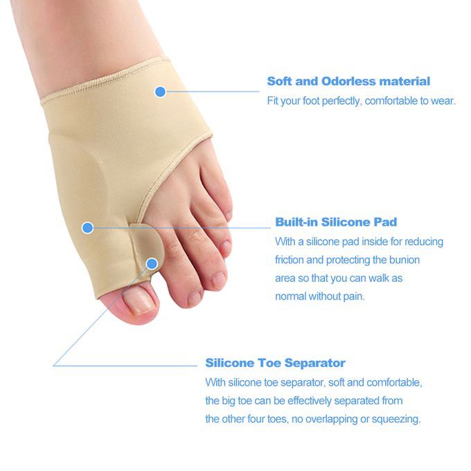9Pcs/Set Bunion Corrector Big Toe Separators Straightener