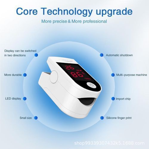 Digital Fingertip Pulse Oximeter LED Display Blood Oxygen