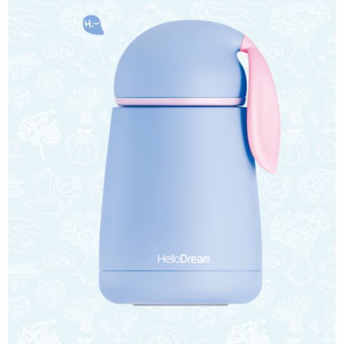 304 Stainless Steel Vacuum Flask Children Rabbit Thermo Cup Kids Insulated Thermo Bottle Mug Baby Travel Cup