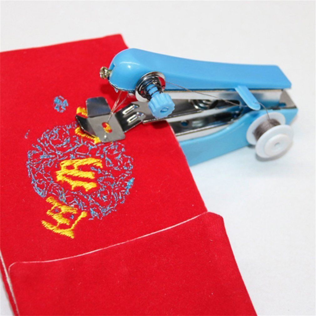 Mini Portable Cordless Hand-held Clothes Sewing Machine Home & Travel Use