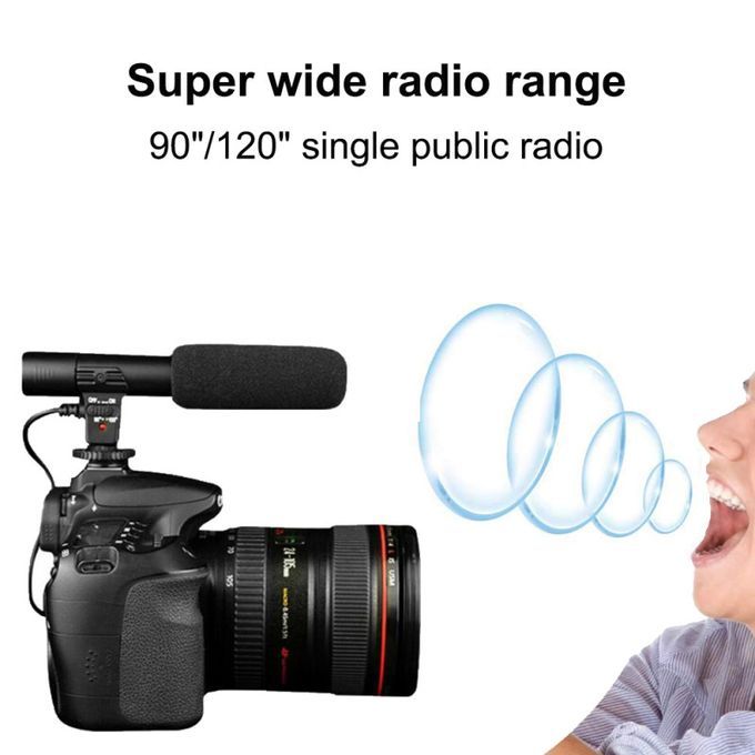 MIC-01 Professional Camera DV 3.5mm External Interview-