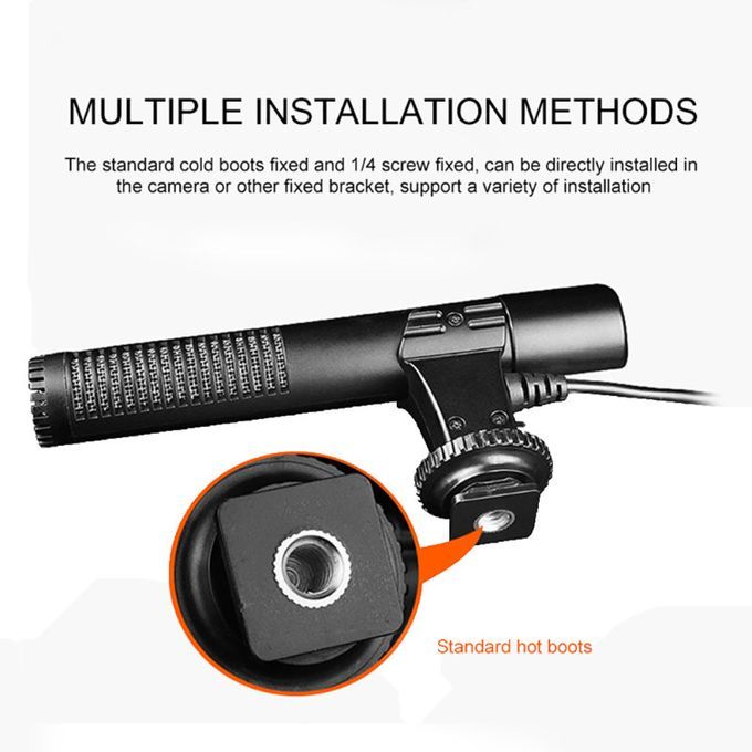 MIC-01 Professional Camera DV 3.5mm External Interview-