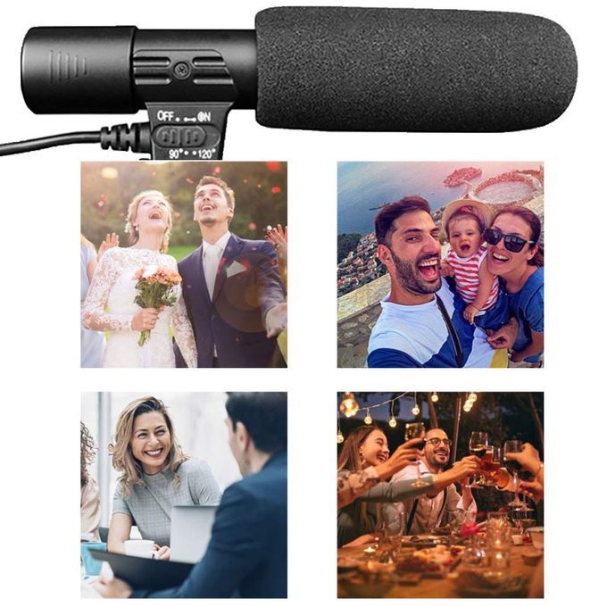 MIC-01 Professional Camera DV 3.5mm External Interview-