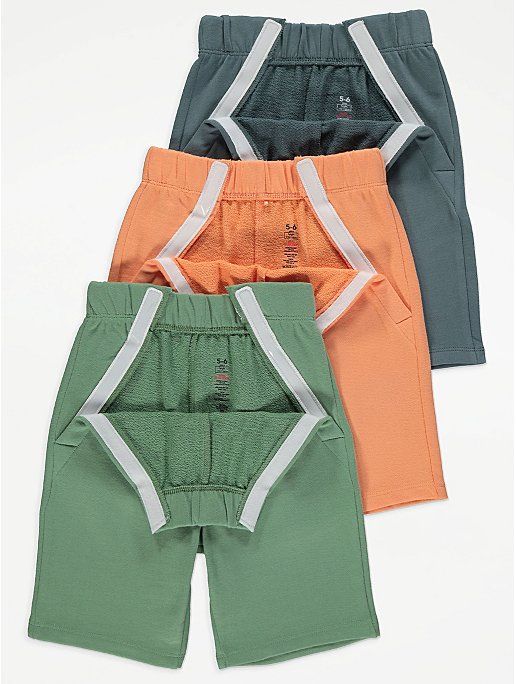 Jersey Sweat Shorts 3 Pack