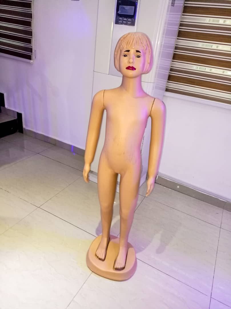 Complete Brown Children Mannequin