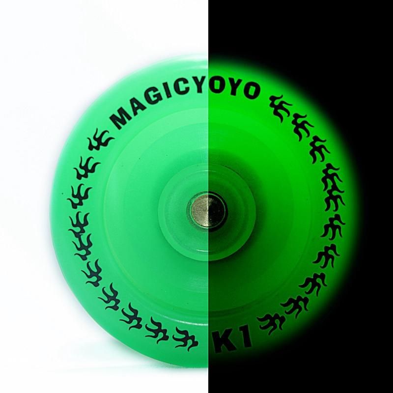 MAGICYOYO Responsive YoYo K1-Plus with Yoyo Sack + 5 Strings and Yo-Yo Glove Gif,Blue