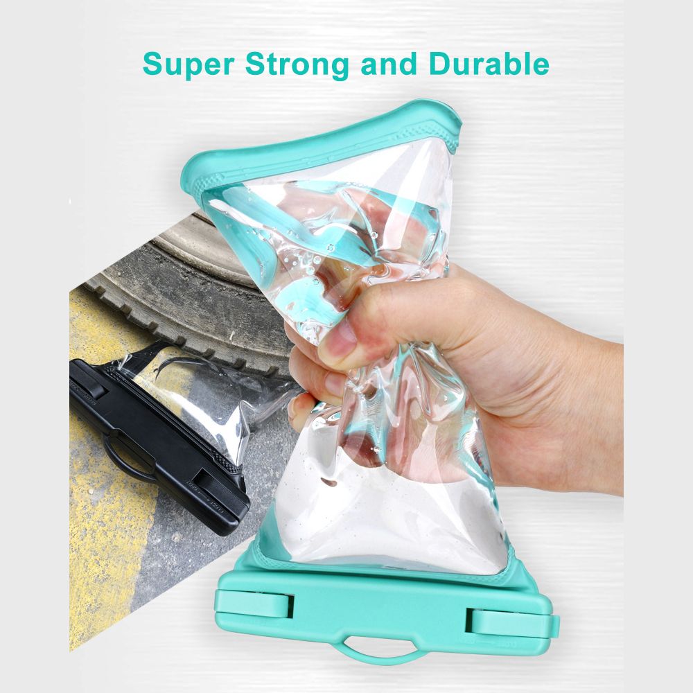 Waterproof Phone Pouch IPX8 Waterproof TPU Phone Case Bag