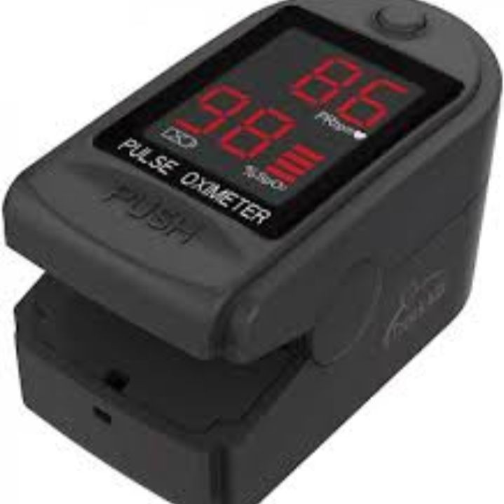 Fingertip Pulse Oximeter-blood Oxygen Monitor With Case