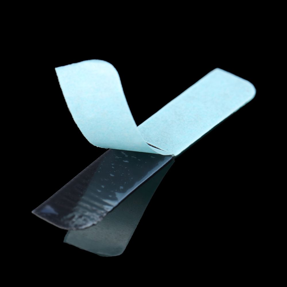 5 Sheets 60pcs Hair Tape Adhesive Glue 4cm*0.8cm Double Side