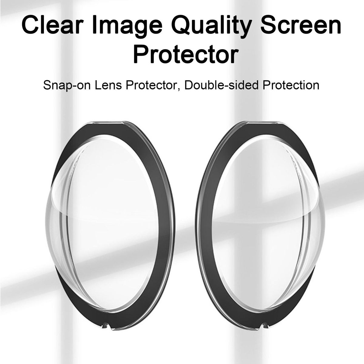 Insta360 X3 Lens Protectors Clear Scratch-resistant Easy Install Clear