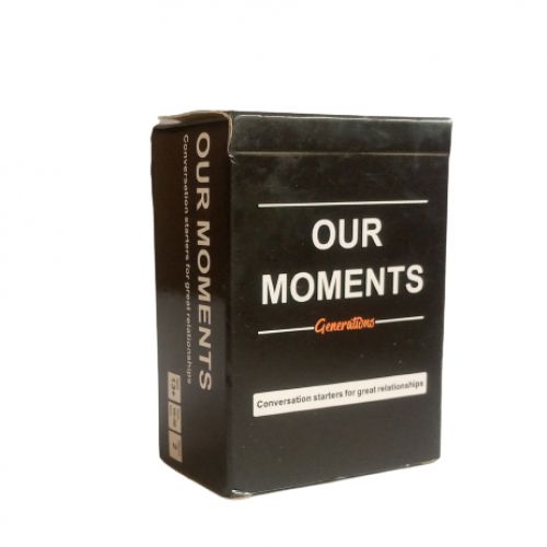 OUR MOMENTS Generations Card Game