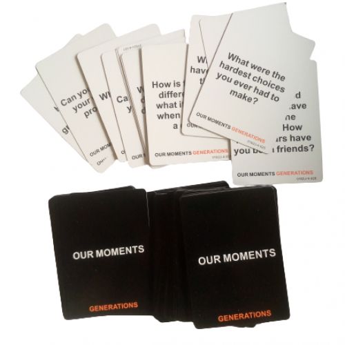 OUR MOMENTS Generations Card Game
