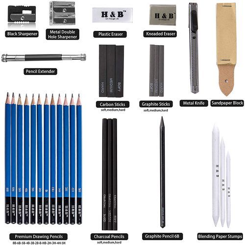 35PCS Professional Painting Artist Set Art Pack