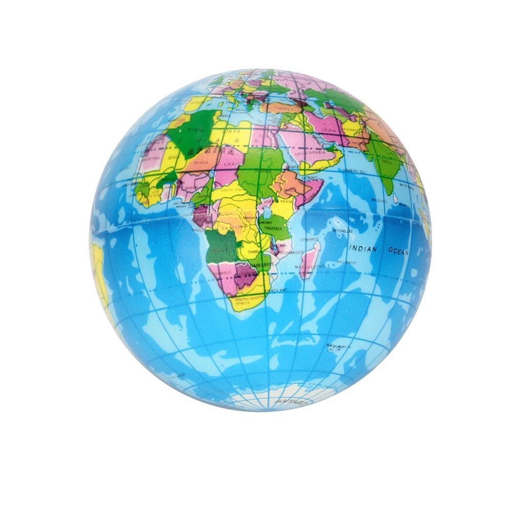 Squishy Squeeze World Map Globe Palm Ball Slow Rising-