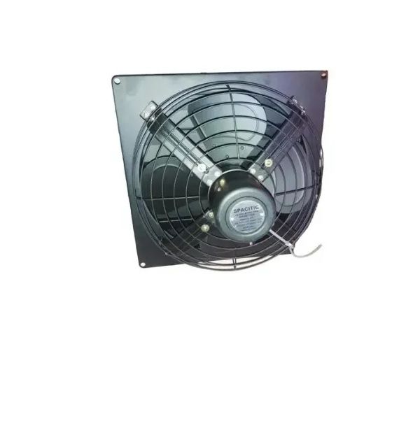 Wall Mount Extractor Fan With Grill & Cover - Iron - 16"