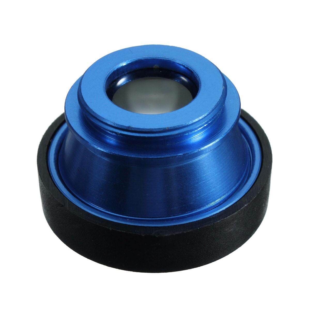 Universal 5In1 Clip Camera Kit Tele Phone Lens CPL Fisheye Wide Angle 2.0X Macro Blue