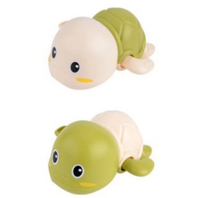 1p S Baby Floating Swimming Pool Funny Toys For  Hildren  Ute Turtle Environmentally Friendly Neutral ABS  Animal Toy Non-toxi   Plasti  Toys-green