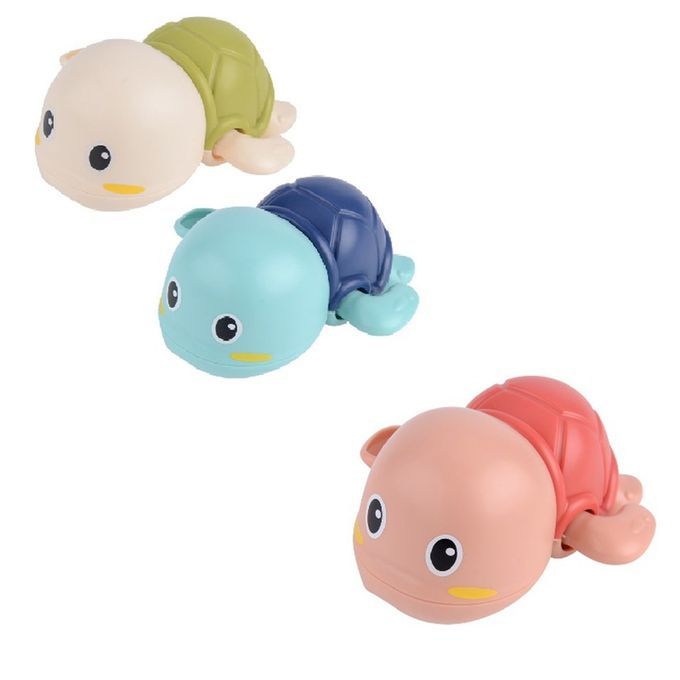 1p S Baby Floating Swimming Pool Funny Toys For  Hildren  Ute Turtle Environmentally Friendly Neutral ABS  Animal Toy Non-toxi   Plasti  Toys-green